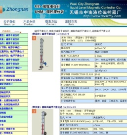 磁浮子液位计